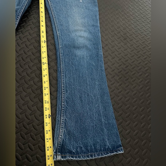Vintage Jeans Levis 646 Orange Tab Mens 32 x 32 Bell Bottom 70's Flared - Picture 8 of 11